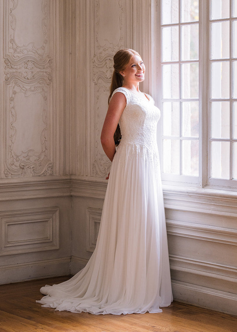 Modest Barbie Anne Bridal Modest Barbie Anne Bridal